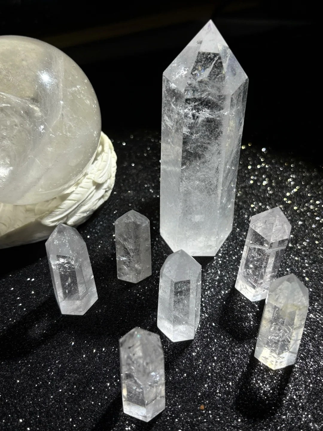 Clear Quartz Point– Amplification, Energy Cleansing & Manifestation Point