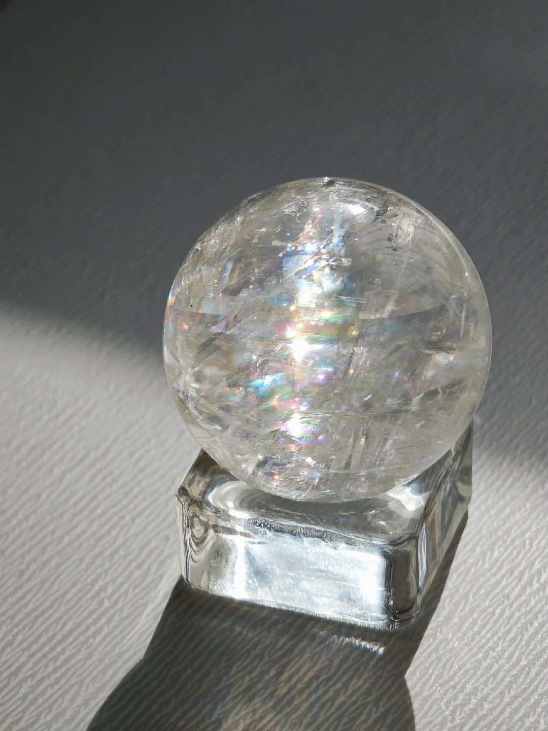 Polished White Quartz Sphere – Powerful Healing Stone for Harmony & Positive Energy