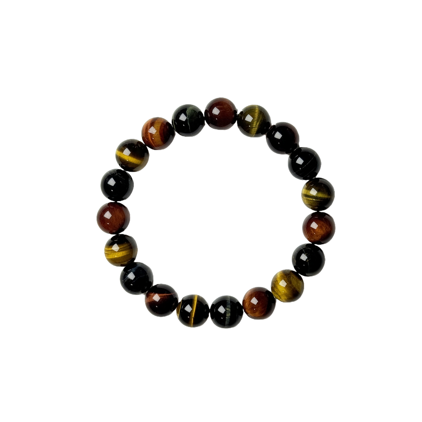 Multicolor Tiger’s Eye Bracelet – Confidence, Grounding & Protective Energy Jewelry