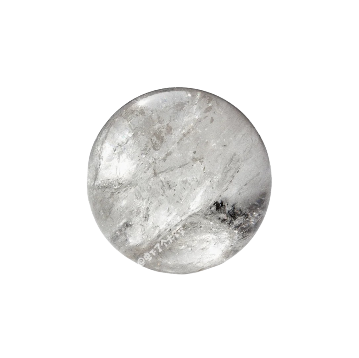Polished White Quartz Sphere – Powerful Healing Stone for Harmony & Positive Energy