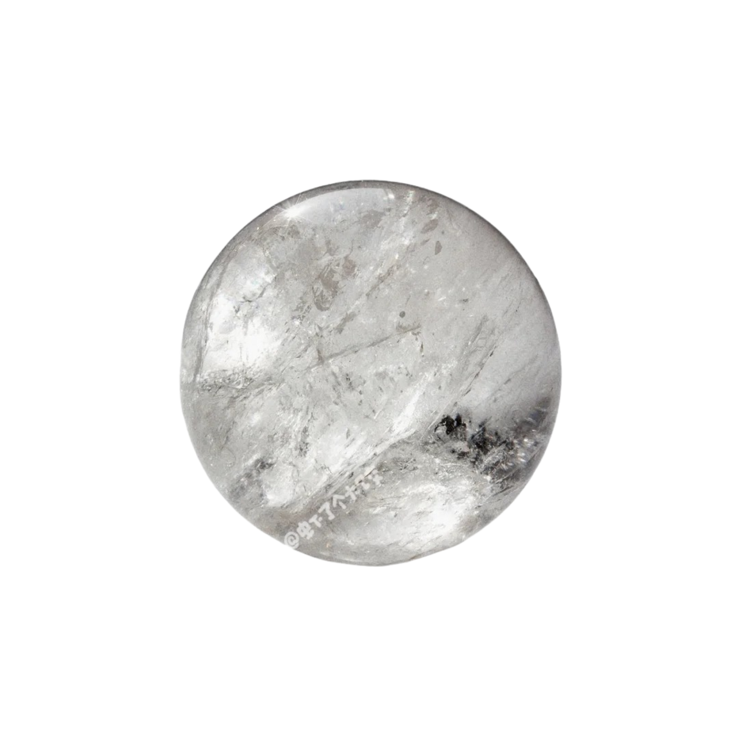 Polished White Quartz Sphere – Powerful Healing Stone for Harmony & Positive Energy
