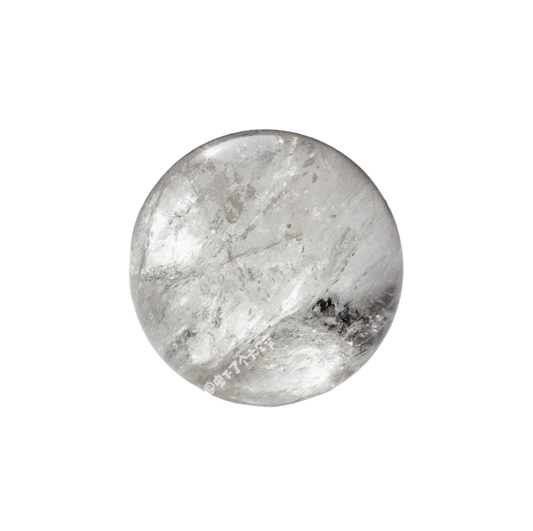 Polished White Quartz Sphere – Powerful Healing Stone for Harmony & Positive Energy