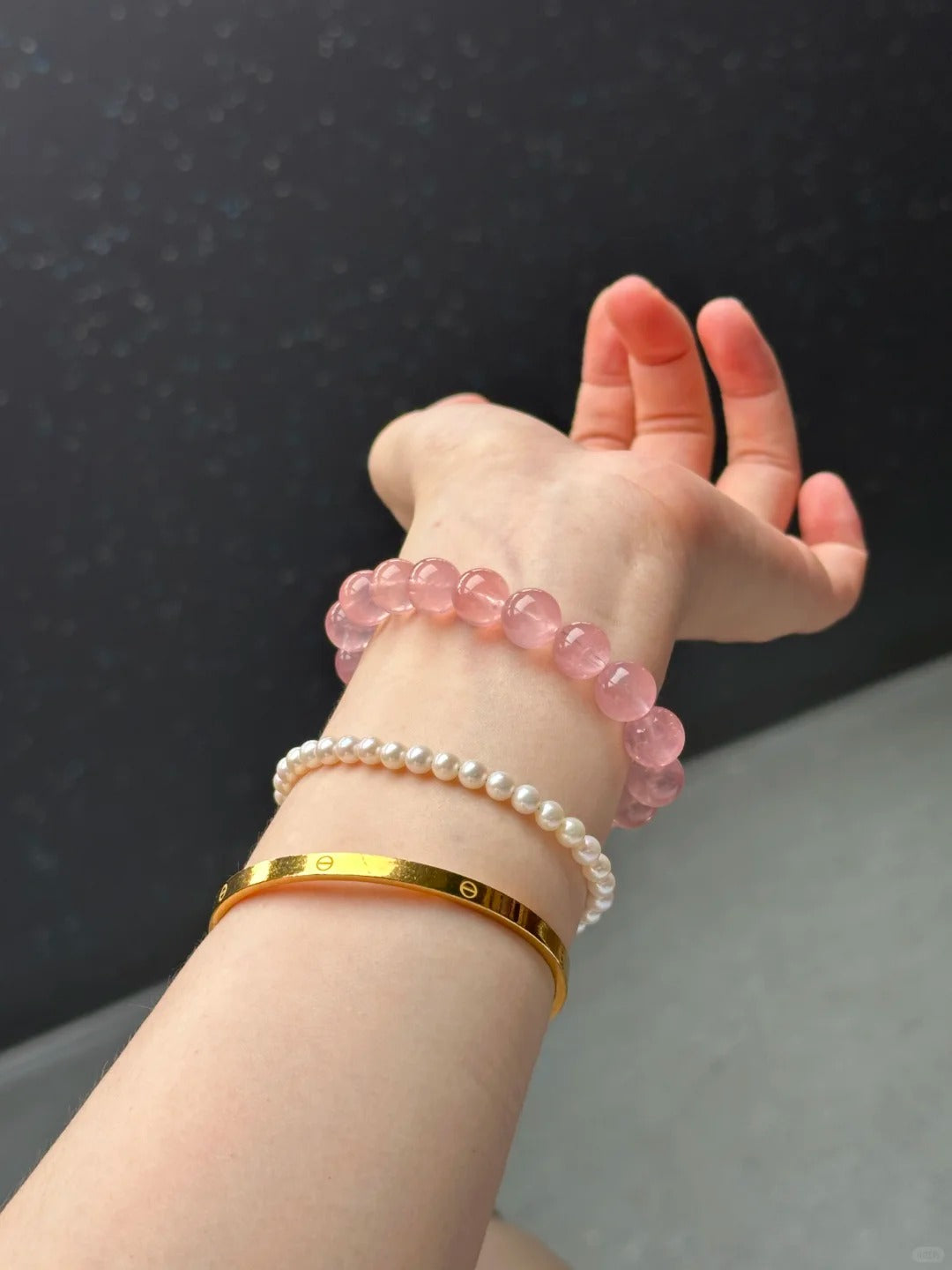 Rose Quartz Crystal Bracelet – Love, Emotional Healing & Heart Chakra Stone