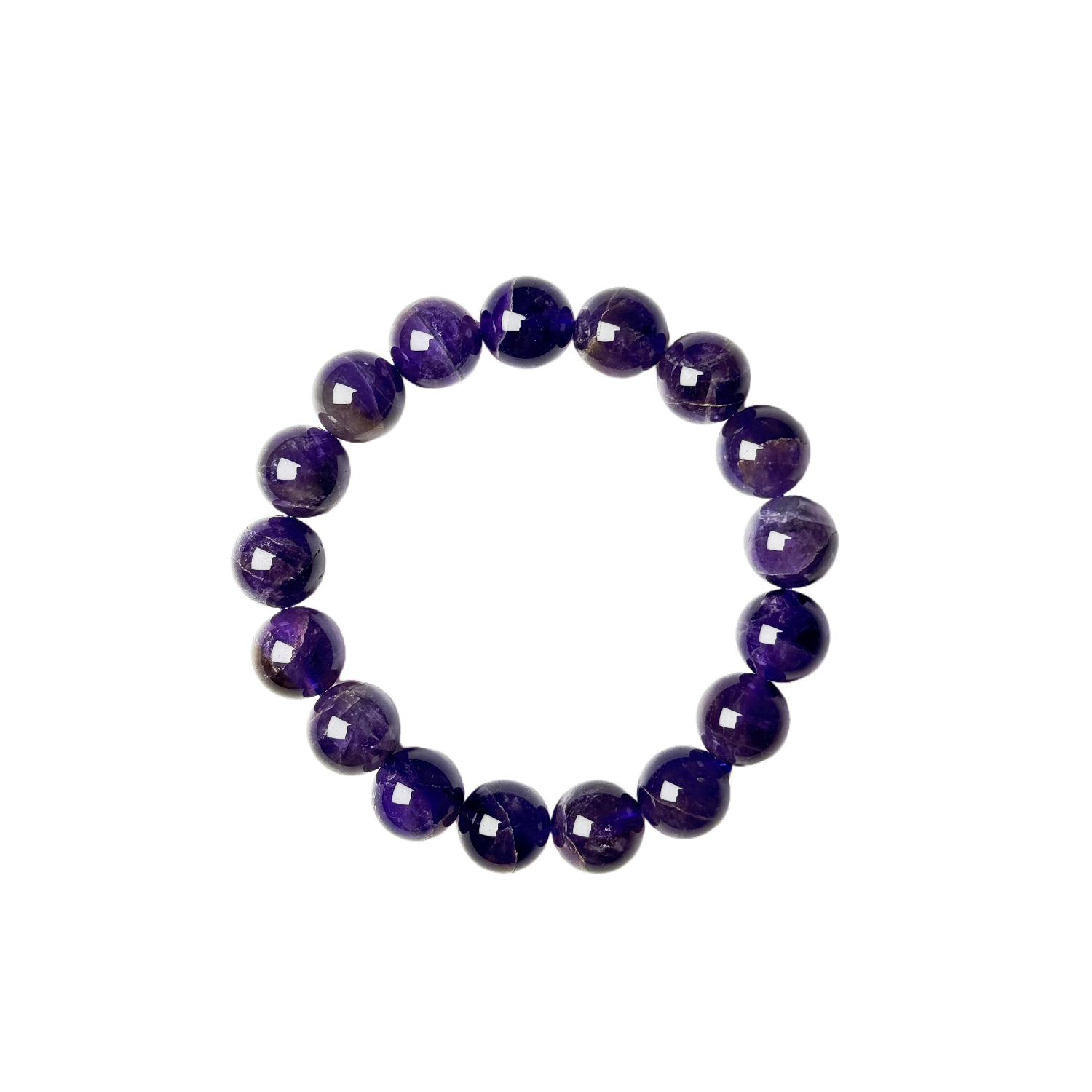Amethyst Crystal Bracelet – Calming, Intuition & Spiritual Healing Jewelry