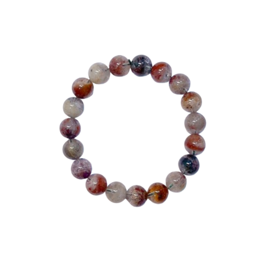 Chlorite Phantom Quartz Bracelet – Embrace Growth & Renewal