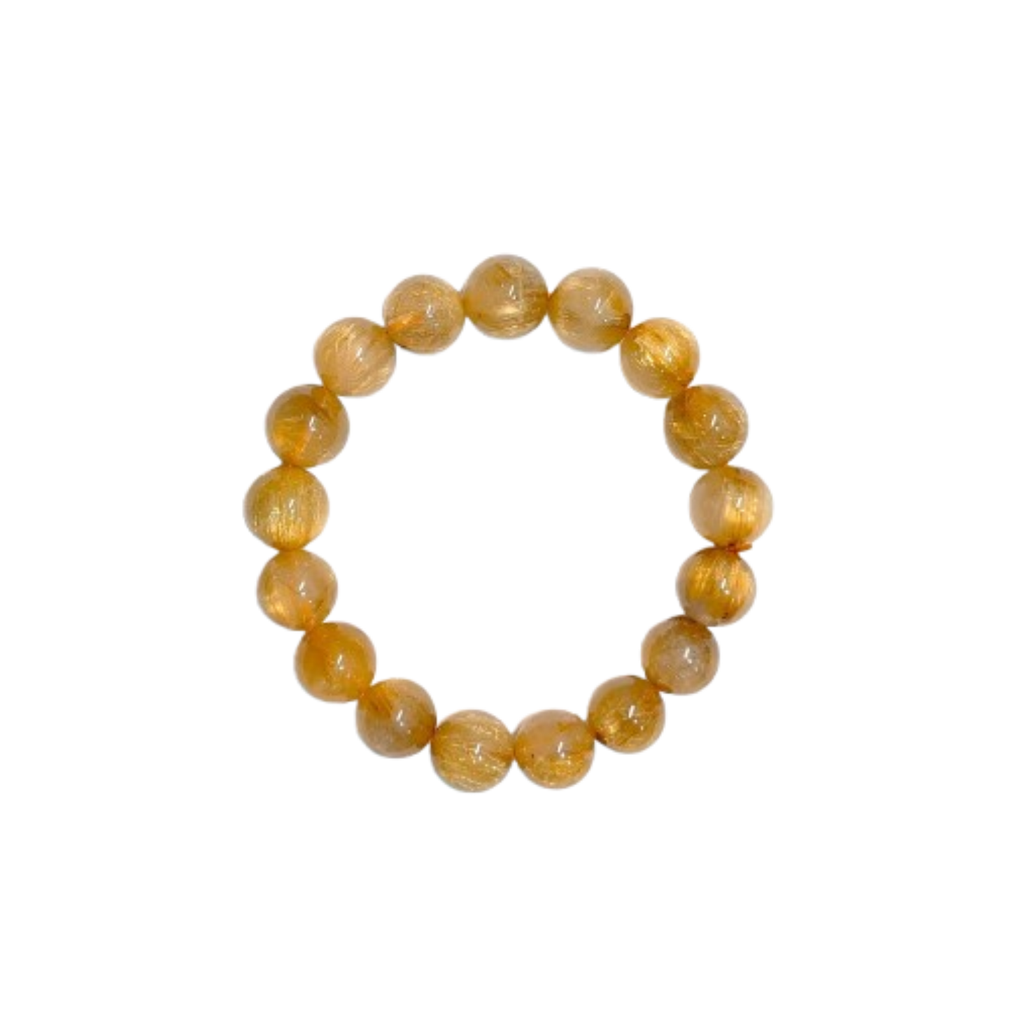Golden Rutilated Quartz Bracelet – Manifest Clarity & Abundance