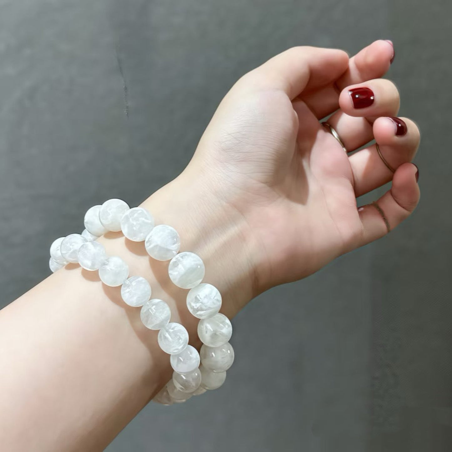 Snowflake Phantom Quartz Bracelet – Find Peace & Clarity
