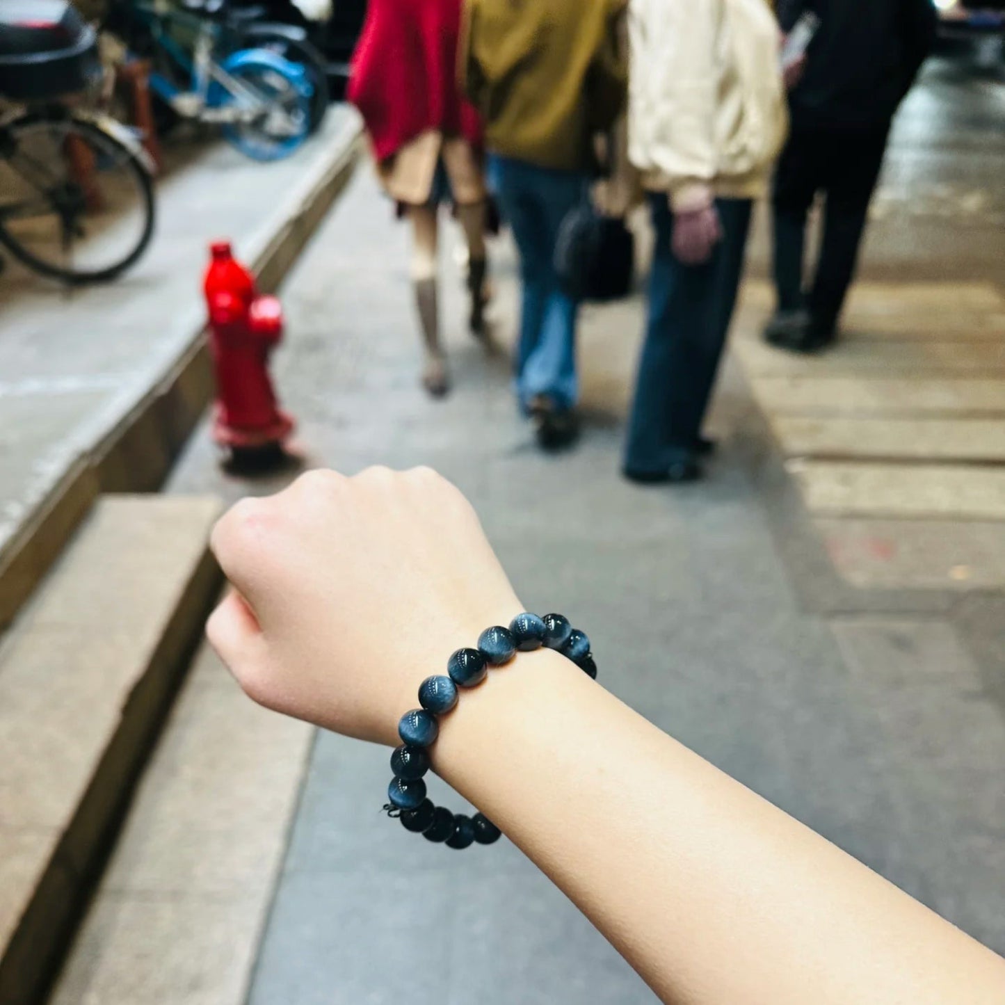 Blue Tiger’s Eye Bracelet – Focus, Calming & Insightful Energy Jewelry